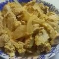 aizu_po's cooksnap of when they made 干し椎茸の旨味☆親子丼の上.