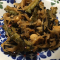 クックM6DK2O☆'s cooksnap of when they made 切り干し大根とゴーヤの煮物.