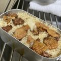 ゆいちゃんまぁたん。's cooksnap of when they made 【メスティン】焼き鳥で炊き込みご飯.