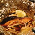 kaorioc's cooksnap of when they made 鮭のホイル焼.