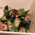 ｶｯﾊﾟ。's cooksnap of when they made レンジで簡単☆オクラとさば缶のマヨサラダ.