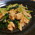 ｶｯﾊﾟ。's cooksnap of when they made 簡単♪小松菜とモヤシと卵の炒めもの.