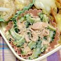 わたさな2016's cooksnap of when they made ゴーヤツナマヨ和え.