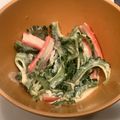 LDYTXJ's cooksnap of when they made 簡単副菜☆ゴーヤとカニカマのマヨサラダ.