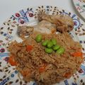 ドキンちゃ～ん's cooksnap of when they made ブリ大根の煮汁で炊き込みご飯！.