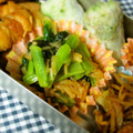 haruku221's cooksnap of when they made ☺お弁当に☆簡単♪法蓮草のなめたけ和え☺.