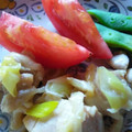 まりゆりひろこ's cooksnap of when they made 簡単☆鶏ももとネギの塩炒め.