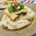 U☆kaoru's cooksnap of when they made ナスの煮浸し冷麦.