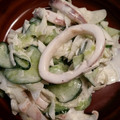 ファニちゃん's cooksnap of when they made イカと玉ねぎときゅうりのごまマヨサラダ.