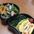 ngta05's cooksnap of when they made 作り置き、つるむらさきと豚肉の炒め物。.