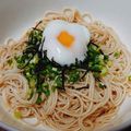 【はらぺこ】's cooksnap of when they made 素麺アレンジ 簡単ネギ温玉素麺.