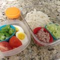 ぽんぽまつり's cooksnap of when they made 冷たい麺弁当　サラダうどん.