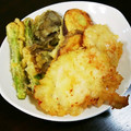 ちえたろう's cooksnap of when they made 天ぷら粉使用で簡単☆揚げ焼き味付きとり天.