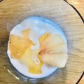 ボブナナ's cooksnap of when they made ＊ヘルシー＊桃のヨーグルト＊.