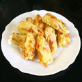 みかんちゃんです☆'s cooksnap of when they made ちくわ納豆・ちくわチーズの天ぷら.