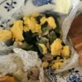 クックUL8OCM☆'s cooksnap of when they made ホウレン草＆玉子炒めの前菜●レモン汁仕上.