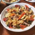 低カロ探検隊's cooksnap of when they made レンジで簡単！豚肉と夏野菜のさっぱり蒸し.
