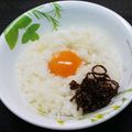 プルンバゴ's cooksnap of when they made 白身が苦手な人のための　卵かけご飯♡.
