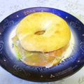 龍青空ママ's cooksnap of when they made ランチにも♬アボカドベーグルサンド.