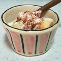 桜月❀咲良mommy's cooksnap of when they made 桃みるく。濃厚でとろける桃の食べ方.