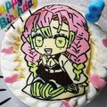 Mieeee♪'s cooksnap of when they made 鬼滅の刃★キャラケーキ.