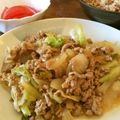 クック15FFG6☆'s cooksnap of when they made 簡単！ミンチとキャベツの中華風炒め.