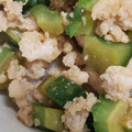 ゆずか307's cooksnap of when they made 色々使える ゴーヤと挽肉のそぼろ.