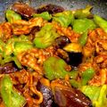 翔ちゃん心ちゃん's cooksnap of when they made 簡単レシピ♪茄子とピーマンの肉味噌炒め.