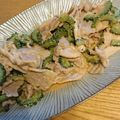 ∞しん's cooksnap of when they made 簡単＊夏野菜＊ゴーヤとハムのオイマヨ炒め.