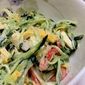 キュキュットさん's cooksnap of when they made 錦糸卵リメイク☆カニカマサラダ.