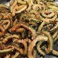 mikamika's cooksnap of when they made ゴーヤ好きさん必見☆ゴーヤの甘辛炒め♪.