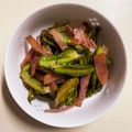 トミュー？'s cooksnap of when they made シカクマメとベーコンのバター醤油炒め.