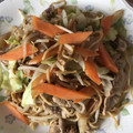 ふわかぴ's cooksnap of when they made 和風だしで☆屋台のソース焼きそば.