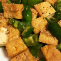かとりーな♪'s cooksnap of when they made お箸が止まらない！厚揚げとピーマンの炒め.