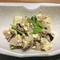 aiwee's cooksnap of when they made 小松菜と豆腐のチャンプル.