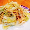 かわゆう1211's cooksnap of when they made キャベツと塩昆布と桜えびのペペロンチーノ.