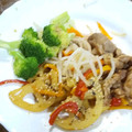ウッシー母's cooksnap of when they made 豚こまのオイスターバター炒め.