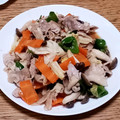 ポニーリボン's cooksnap of when they made 豚肉ときのこの味噌炒め.
