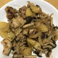 りくたんたたん's cooksnap of when they made 鶏もも肉ときのこのバター醤油炒め.
