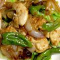 ちゃぎー's cooksnap of when they made 鶏胸肉とししとうの生姜焼き.