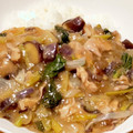 kumaya3224's cooksnap of when they made 白菜と豚肉のあんかけ中華丼風.