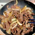 すけらっちょ's cooksnap of when they made 牛丼の材料で！簡単 牛焼肉 ミニ丼♪　.