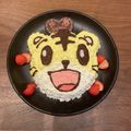 UKI3's cooksnap of when they made 簡単！しまじろう！立体ケーキ☆.