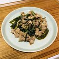 Asato★'s cooksnap of when they made 空芯菜と豚肉☆オイスターソース炒め.