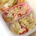 △▽食いしんぼう△▽'s cooksnap of when they made 冷凍ストック☆カニカマと長ねぎのソテー♪.