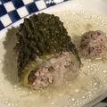 ちよこれいと♡'s cooksnap of when they made ゴーヤの挽肉詰め入りスープ＠カンボジア.