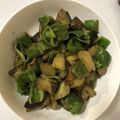 クックAB781E☆'s cooksnap of when they made 味噌でこっくり！ナスとピーマンの油炒め.