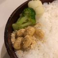 ラクラクダ's cooksnap of when they made 止まらない!!素朴なおやつ♡きな粉のお豆.