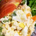 ハナ坊☆'s cooksnap of when they made 【糖質オフ】豆腐のポテトサラダ風.