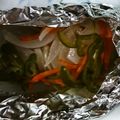 にゃ★にゃ's cooksnap of when they made 鮭のバターホイル焼きポン酢がけ.